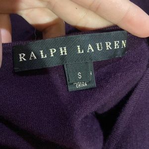 Ralph Lauren Black Label Cashmere top, Size S